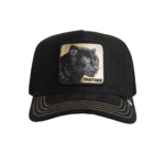 Baseball Cap Golden Panther, Black - капа