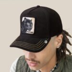 Baseball Cap Golden Panther, Black - капа - Image 2