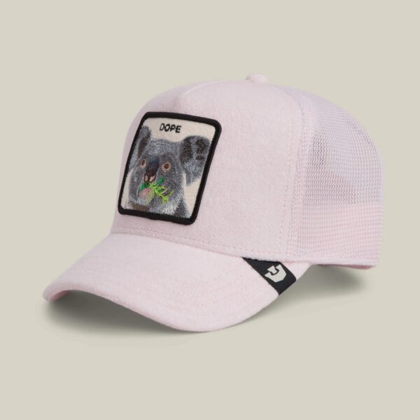 Baseball Cap Terry Cloth Koala, Dusty Pink - капа - слика 2