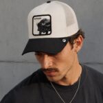 Baseball Cap Suede Ruthless Bull, Black & White - капа - Image 6