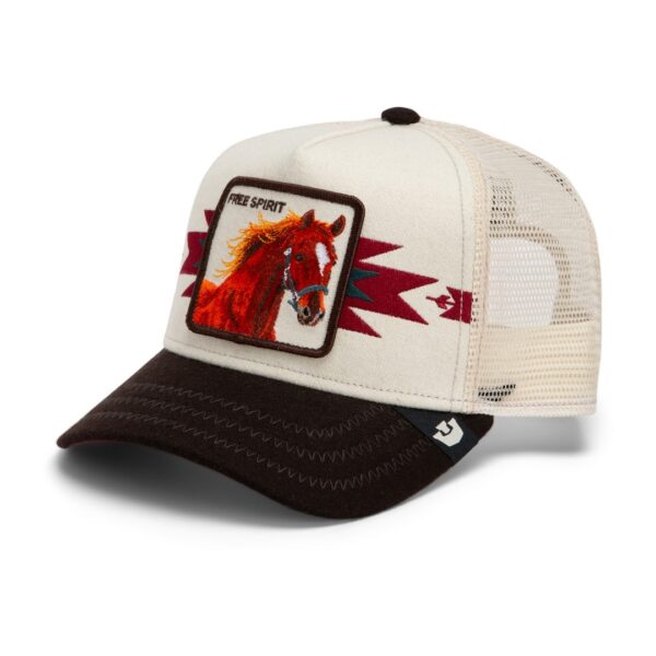 Baseball Cap Canyon Free Spirit Horse, Beige - капа - слика 2