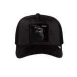 Baseball Cap Velour Boss Gorilla, Black - капа