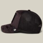 Baseball Cap Velour Boss Gorilla, Black - капа - Image 2