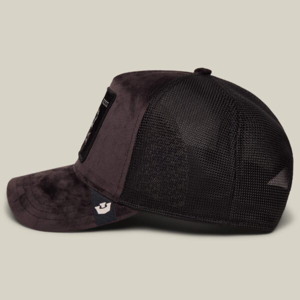 Baseball Cap Velour Boss Gorilla, Black - капа - слика 2