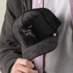 Baseball Cap Velour Boss Gorilla, Black - капа - Image 4