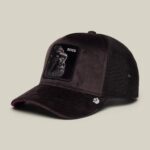 Baseball Cap Velour Boss Gorilla, Black - капа - Image 5