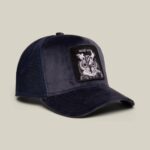 Baseball Cap Velour Wise Ass Owl, Blue - капа - Image 4