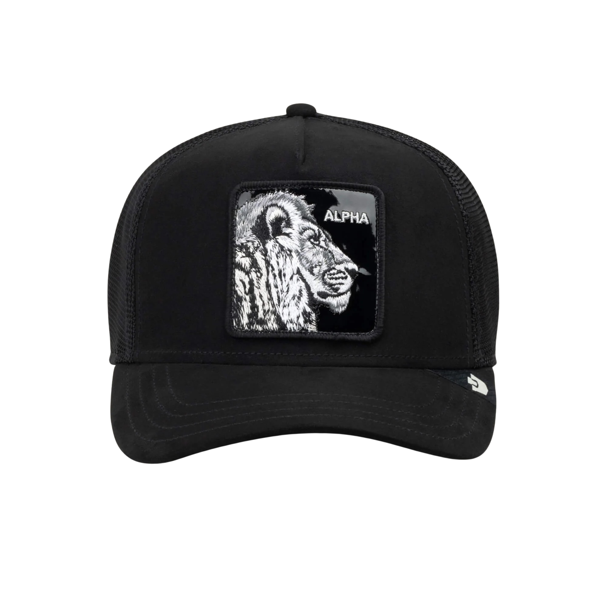GB-101-3839-VOI01 (1).jpg - Edited Baseball Cap Black Out Lion, Black - капа - Image 1