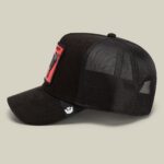 Baseball Cap Pecora Nera Rossa Sheep, Black - капа - Image 3