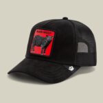 Baseball Cap Pecora Nera Rossa Sheep, Black - капа - Image 5