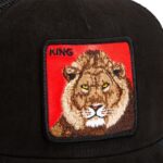 Baseball Cap Leone Rosso Lion, Black - капа - Image 2