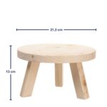 SUCCO beige wood beverage dispenser base - дрвена подлога за диспанзер за пијалоци - Image 3