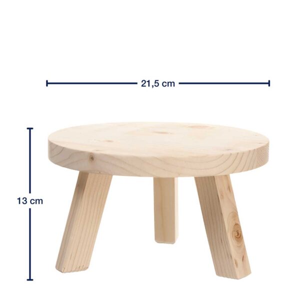 SUCCO beige wood beverage dispenser base - дрвена подлога за диспанзер за пијалоци - слика 3