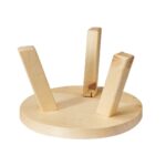 SUCCO beige wood beverage dispenser base - дрвена подлога за диспанзер за пијалоци - Image 4