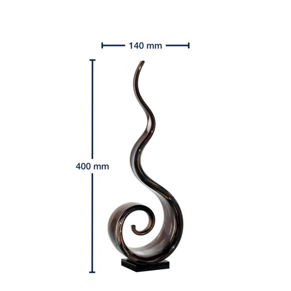 CASOLARE object 40 cm black - украс - слика 3