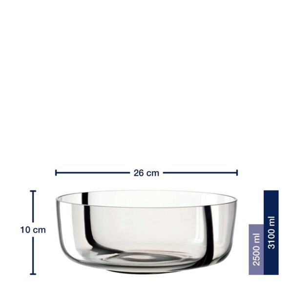 ALVEO bowl 26 cm taupe - сад - слика 3