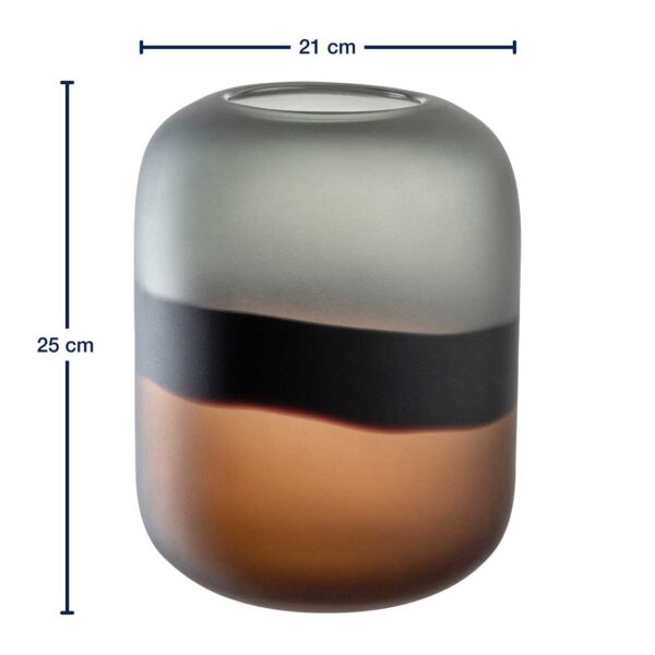 Vase CORSO SABBIA - вазна 25 cm - слика 3