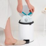 NewIcon Pedal Bin - канта за отпадоци, 5L white - Image 6