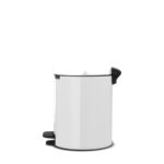 NewIcon Pedal Bin - канта за отпадоци, 5L white - Image 2