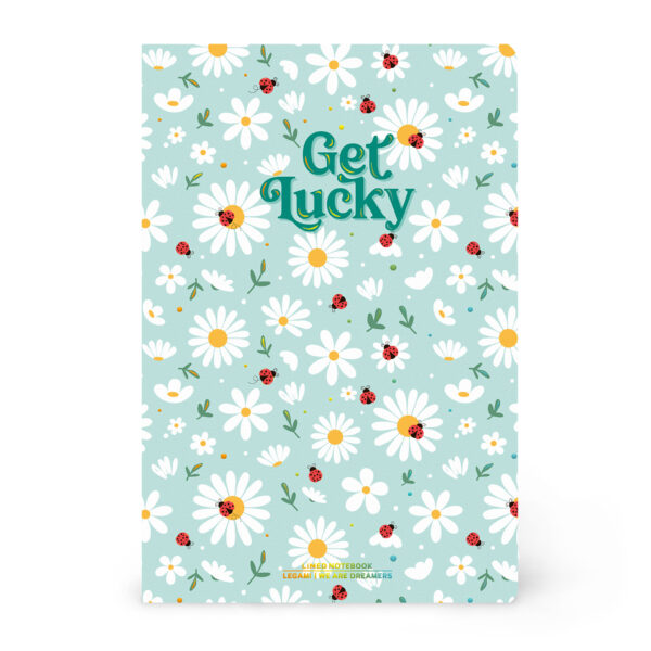 Notebook Medium – A5 тетратка (линии), Ladybug Green