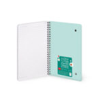 Spiral Notebook Medium – A5 тетратка со спирала, Ladybug Green – слика 3