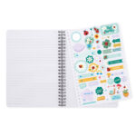 Spiral Notebook Medium – A5 тетратка со спирала, Ladybug Green – слика 5