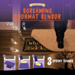 Screaming Doormat - подлога со звучни ефекти, Black – слика 2