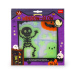Window-Glow - гел налепници за прозорец, Skeleton