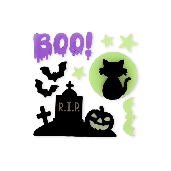 Window-Glow - гел налепници за прозорец, Boo! – слика 2