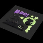 Window-Glow - гел налепници за прозорец, Boo! – слика 3