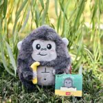 Super Soft! - Плишана играчка мини, Gorilla – слика 5