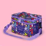 Lunch Bag - торба за пренос на храна, Flowers – слика 2