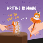 Writing is Magic - гел пенкало со светло, Bunny – слика 2