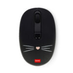 Wireless Mouse - безжичен глушец, Kitty Black