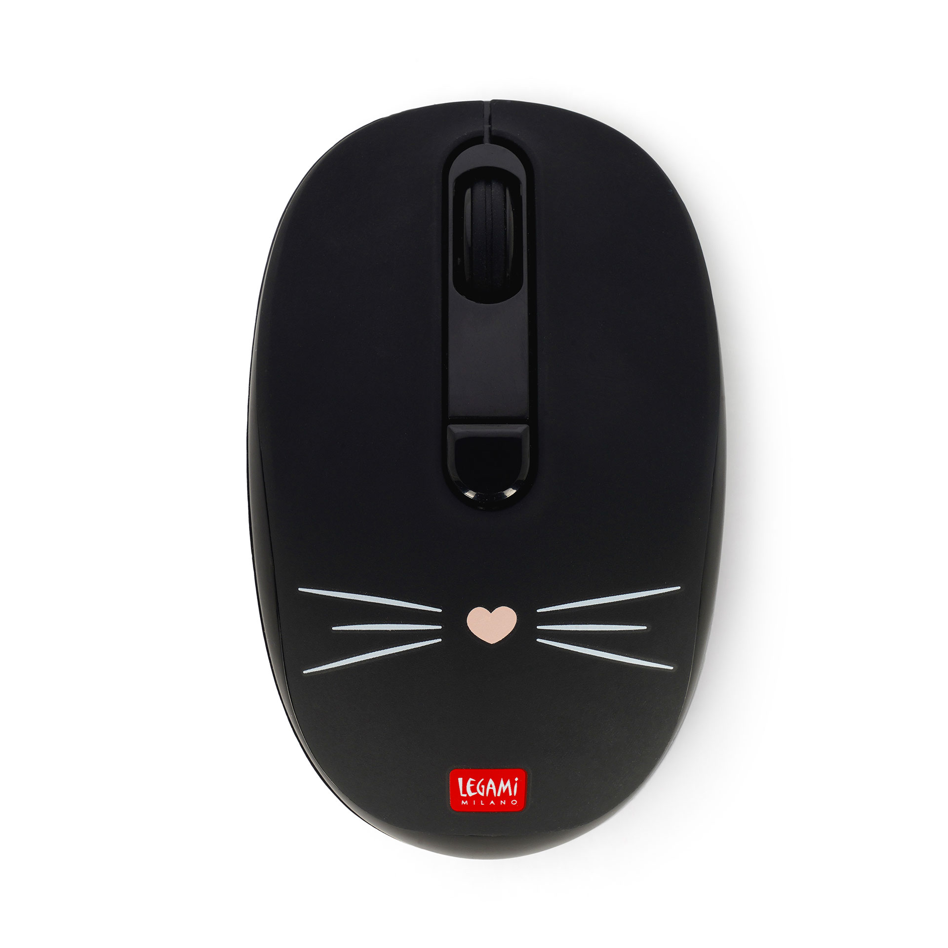 WMO0011_1.jpg Wireless Mouse - безжичен глушец, Kitty Black
