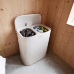 Tota 2 Twin – корпа за складирање алишта, 90L, Pale Mushroom