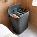Tota 2 Trio – корпа за складирање алишта, 90L, Forest Grey