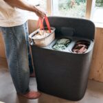 Tota 2 Trio – корпа за складирање алишта, 90L, Forest Grey